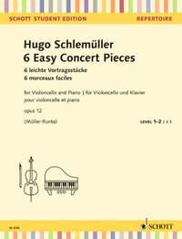Schlemueller, Hugo: 6 Easy Concert Pieces op. 12