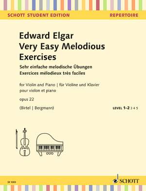 Elgar, Edward: Very Easy Melodious Exercises op. 22