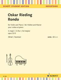 Rieding, Oskar: Rondo G major op. 22/3