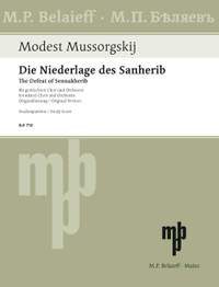 Moussorgsky, Modest: The Defeat of Sennakherib