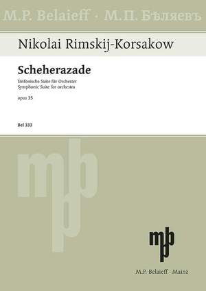 Rimsky-Korsakov, Nikolai: Sheherazade op. 35