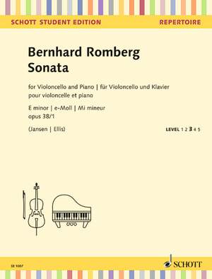 Romberg, Bernhard: Sonata E minor op. 38/1