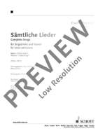 Schulhoff, Erwin: Complete Songs I Product Image