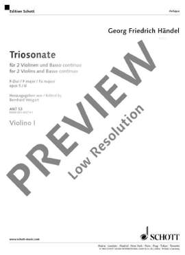 Handel, George Frideric: Triosonata F Major op. 5/6