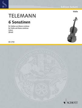 Telemann, Georg Philipp: Sonatine F major TWV 41: F1