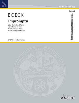 Boeck, Auguste de: Impromptu