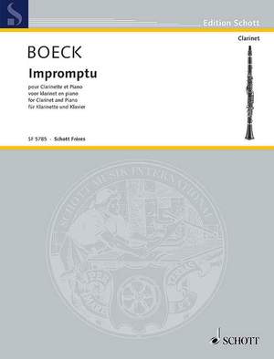 Boeck, Auguste de: Impromptu