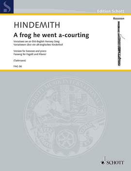 Hindemith, Paul: A frog he went a-courting