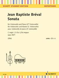 Bréval, Jean Baptiste: Sonata C major op. 40/1