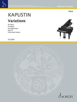 Kapustin, Nikolai: Variations op. 41