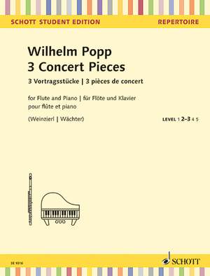 Popp, William: 3 Concert Pieces