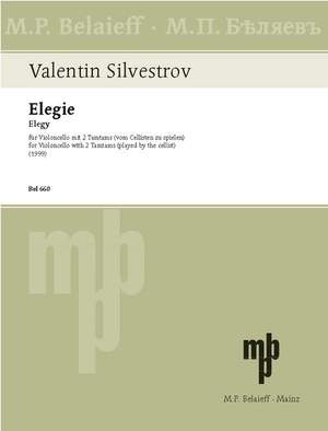 Silvestrov, Valentin: Elegy