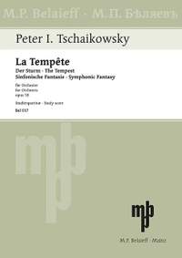 Tchaikovsky, Peter Iljitsch: La Tempête op. 18