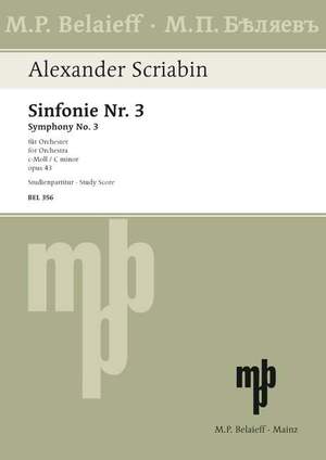 Scriabin, Alexander Nikolayevich: Symphony No 3 C minor op. 43