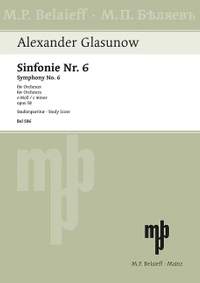 Glazunov, Alexander: Symphony No 6 C minor op. 58
