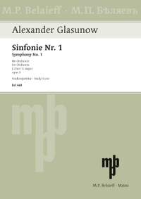 Glazunov, Alexander: Symphony No 1 E major op. 5