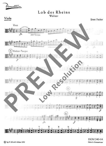 Fischer, E: Lob des Rheins