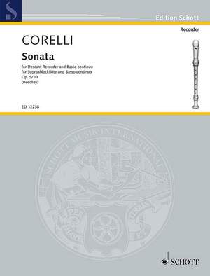 Corelli, Arcangelo: Sonata F Major op. 5/10