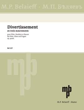 Tcherepnin, Nikolai: Divertimento op. posth.