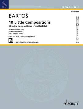 Bartos, Jan Zdenek: 10 Little Compositions