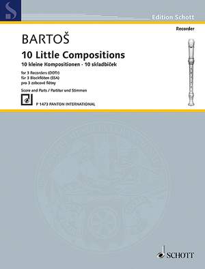 Bartos, Jan Zdenek: 10 Little Compositions