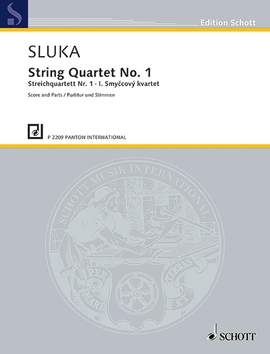 Sluka, Lubos: String Quartet No. 1