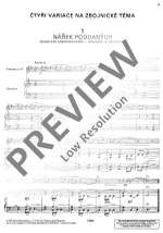 Neumann, Véroslav: 4 Variations Product Image