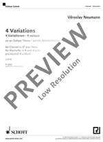 Neumann, Véroslav: 4 Variations Product Image