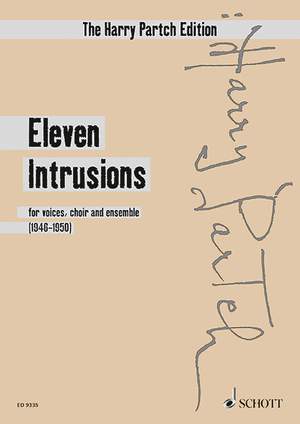 Partch, Harry: Eleven Intrusions
