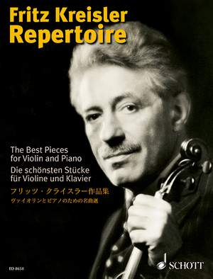 Kreisler, Fritz: Fritz Kreisler Repertoire Band 1