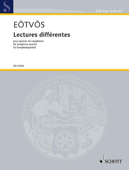 Eötvös, Péter: Lectures différentes
