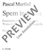 Martiné, Pascal: Spem in alium Product Image