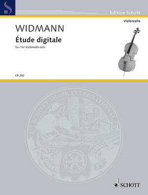Widmann, Jörg: Étude digitale