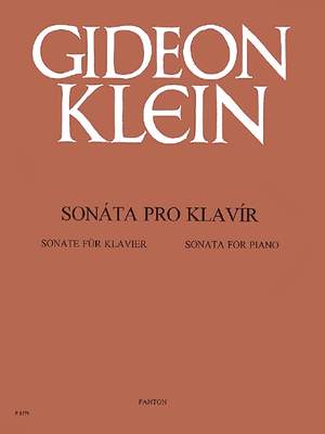 Klein, Gideon: Sonata