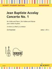 Accolay, Jean Baptiste: Concerto No. 1