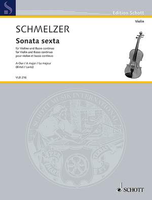 Schmelzer, Johann Heinrich: Sonata sexta