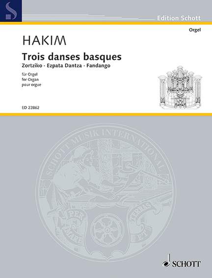 Hakim, Naji: Trois danses basques