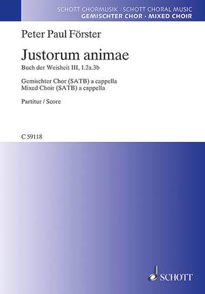 Foerster, Peter Paul: Justorum animae