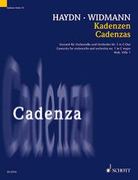 Widmann, Joerg: Cadenzas Band 13 Hob. VIIb:1