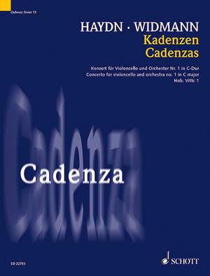 Widmann, Jörg: Cadenzas Band 13 Hob. VIIb:1