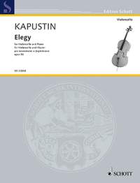 Kapustin, Nikolai: Elegy op. 96