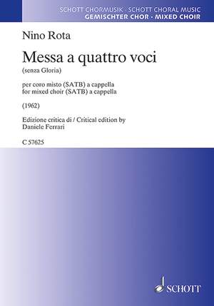 Rota, Nino: Messa a 4 voci