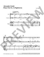 Goehr, Alexander: Piano Trio No. 2 op. 100 Product Image