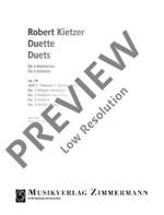 Kietzer, Robert: Duets op. 94 Product Image