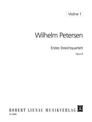 Petersen, Wilhelm: 1. Streichquartett op. 8
