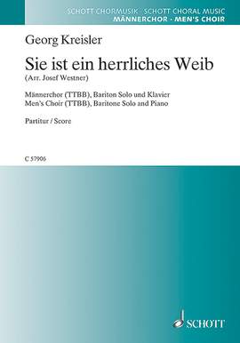 Kreisler, Georg: Sie ist ein herrliches Weib