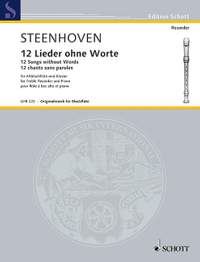 Steenhoven, Karel van: 12 Songs without Words