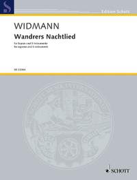 Widmann, Joerg: Wandrers Nachtlied