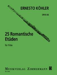Koehler, Ernesto: 25 Romantische Etüden op. 66
