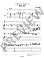 Popp, William: Hungarian Rhapsody op. 385 Product Image